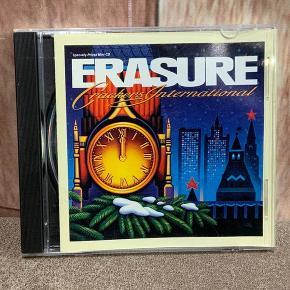 1988 Erasure Crackers International Sire Records Audio Music CD - Picture 1 of 3